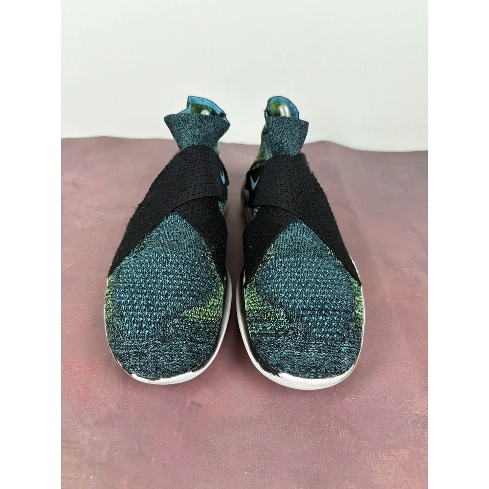 Nike Free RN Commuter 2017 Blue‎ Lagoon Volt Running Shoes Men's Size 9.5